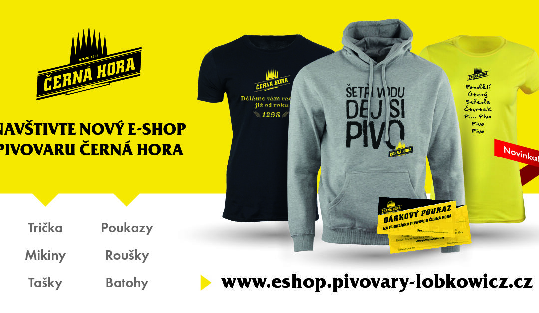 Navštivte náš nový e-shop