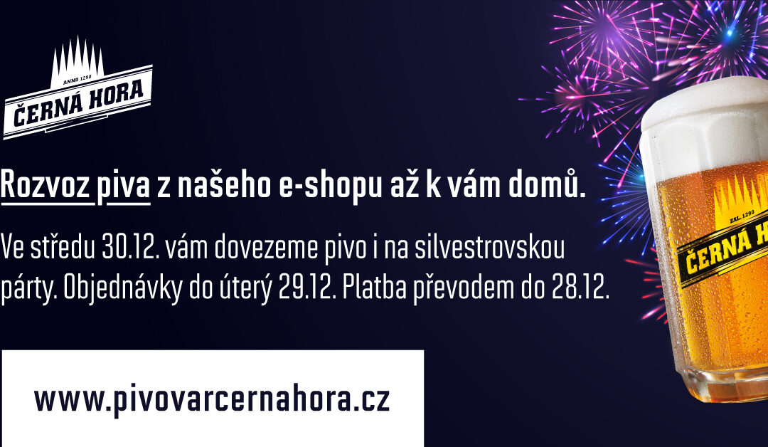 Objednejte pivo z našeho e-shopu